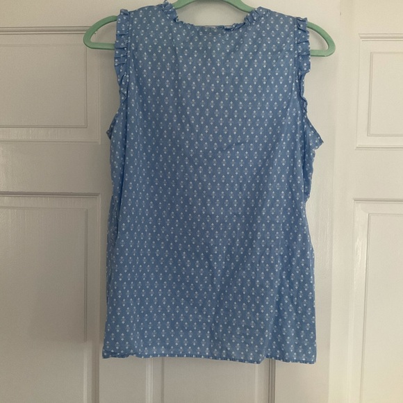 Talbots patterned blouse - Picture 7 of 10